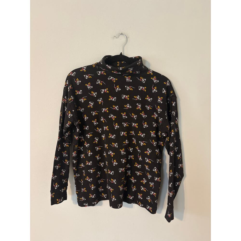 90s VTG Mickey Mouse Mickey & Co turtleneck